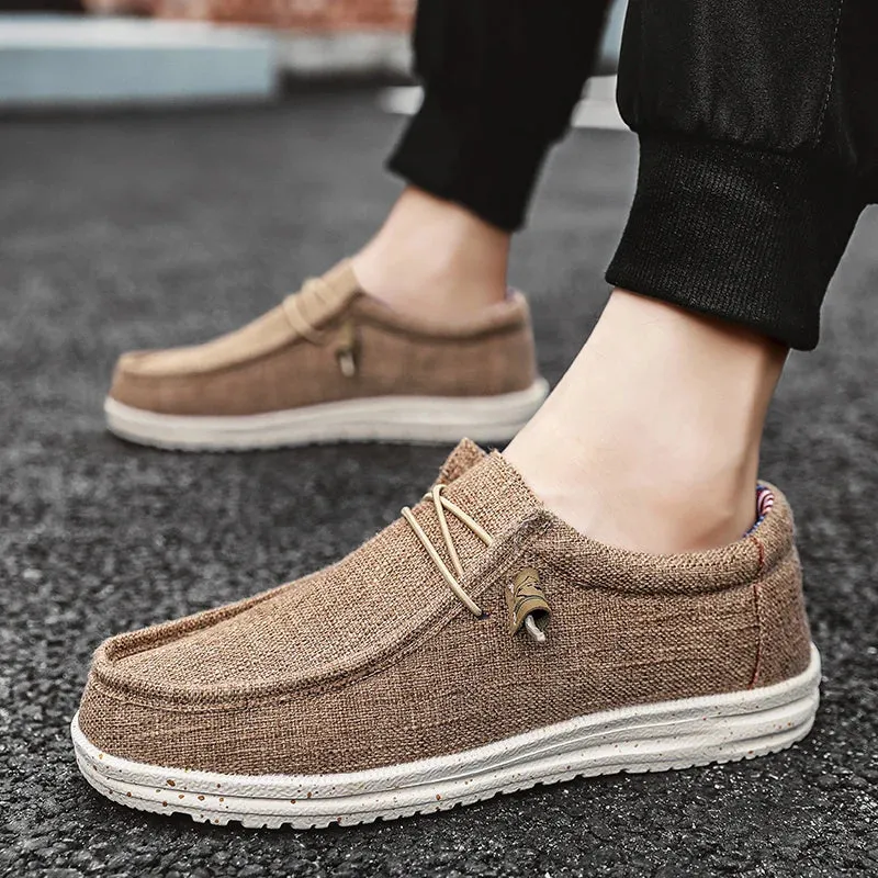 Patriotic slip on boat shoes loafers