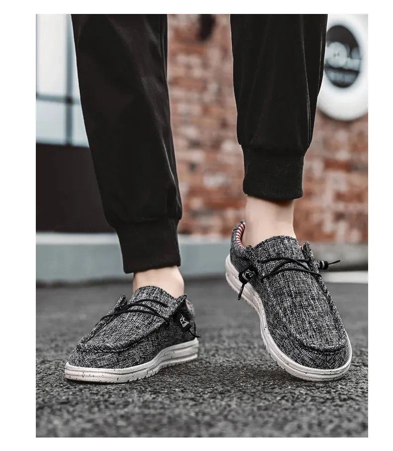 Patriotic slip on boat shoes loafers