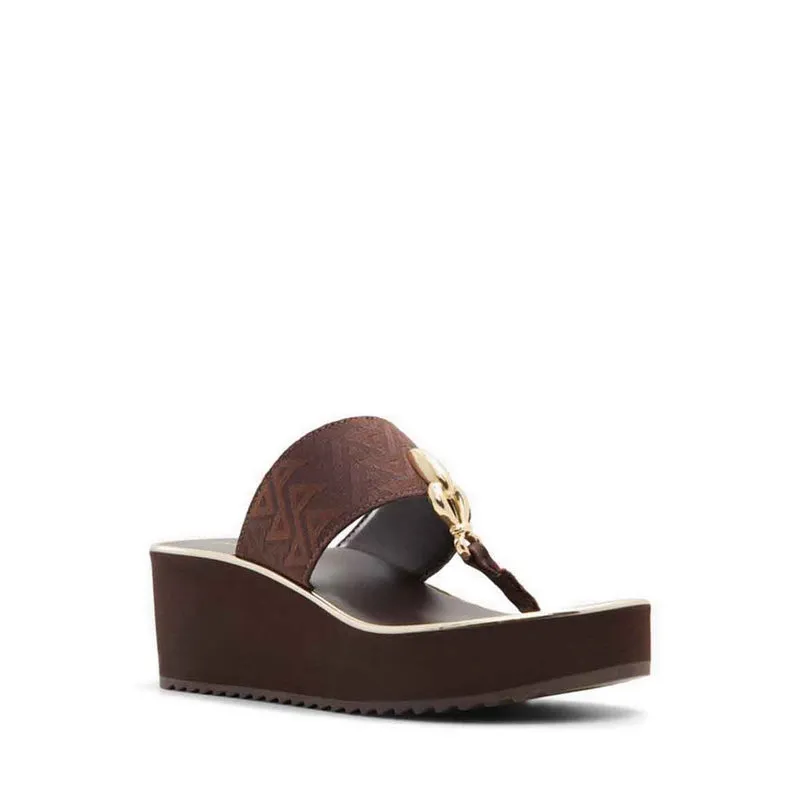 PENELOPY BEACH SANDALS - OPEN BROWN