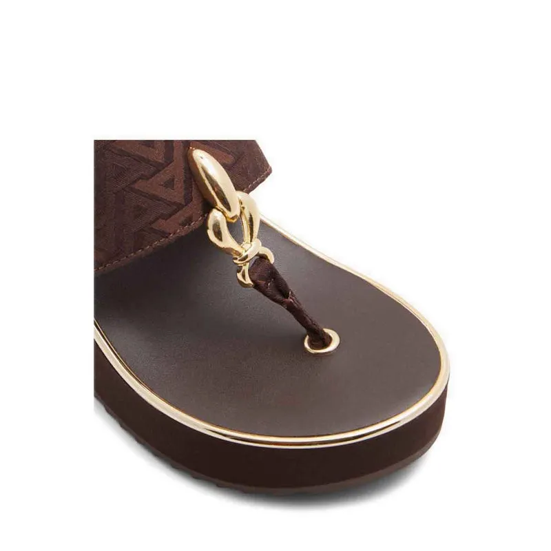 PENELOPY BEACH SANDALS - OPEN BROWN