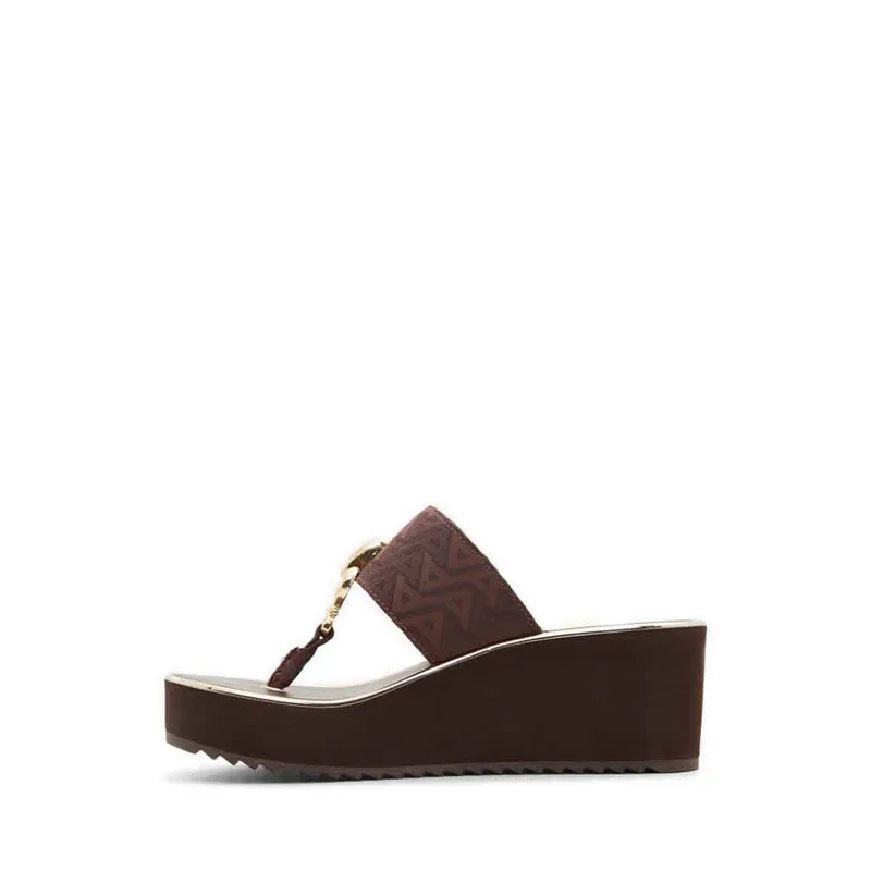 PENELOPY BEACH SANDALS - OPEN BROWN
