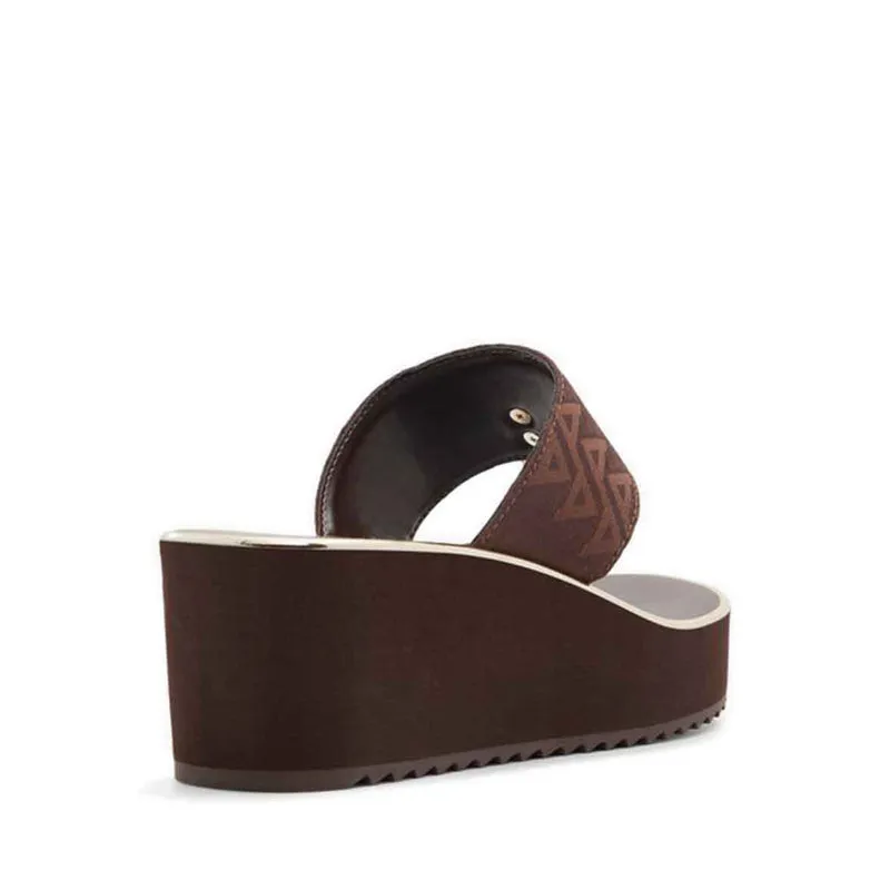 PENELOPY BEACH SANDALS - OPEN BROWN