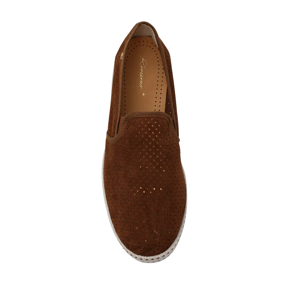 Perforated Suede Sultan