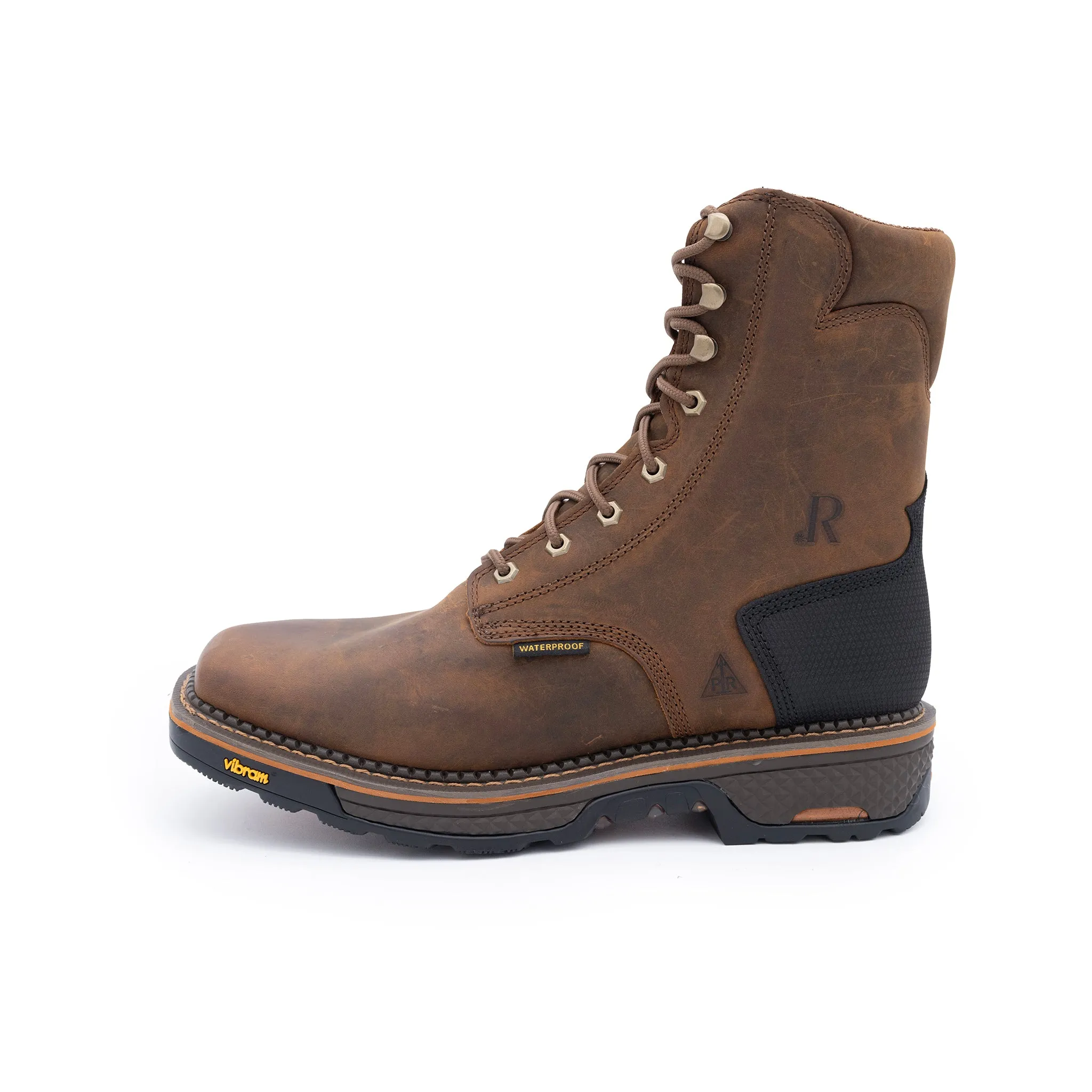 R. Watson 8" Peanut Cowhide Lace Up WP Work Boot