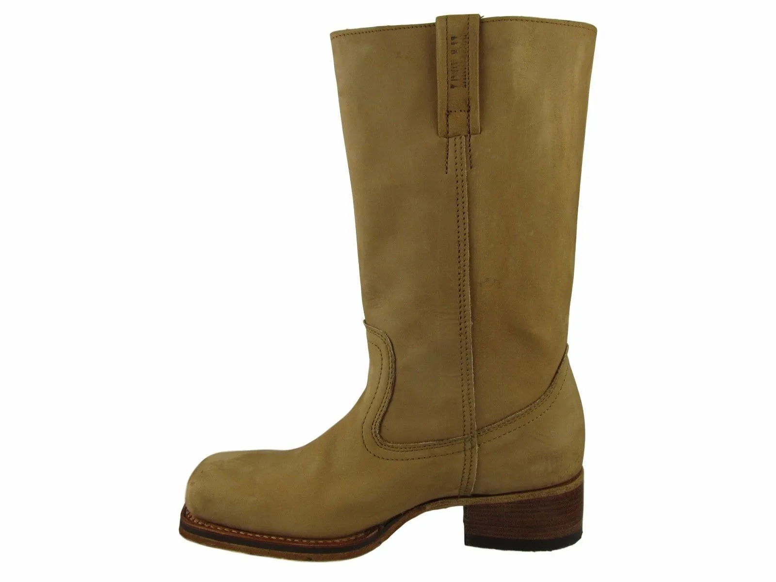 Rare Loblan 637 Tan Leather Men'S Ladies Cowboy Boots Classic Unisex Western