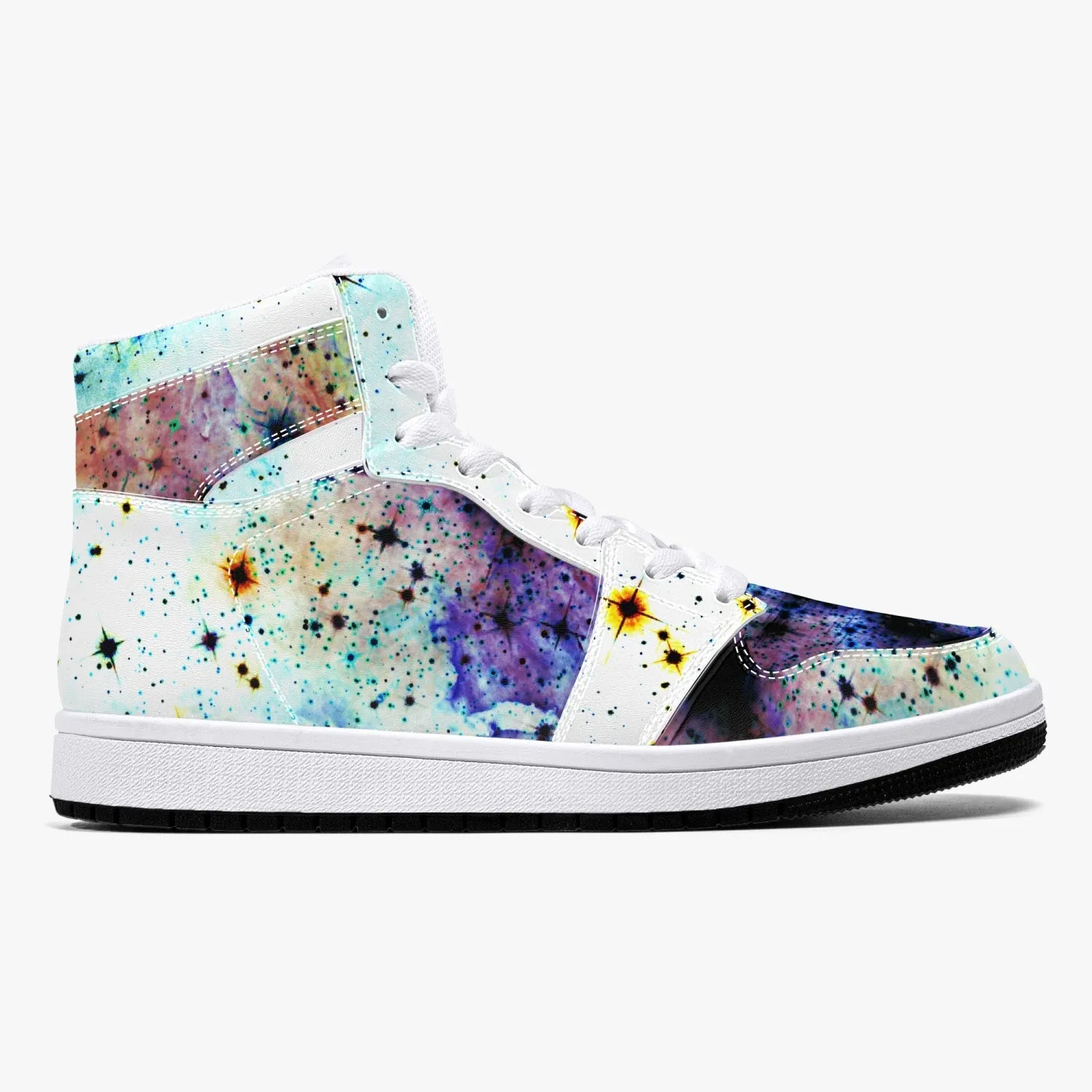 Regail Psychedelic Split-Style High-Top Sneakers