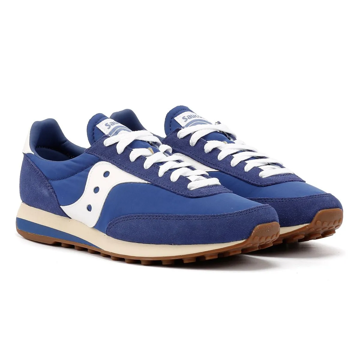 Saucony Trainer 80 Blue/White Trainers