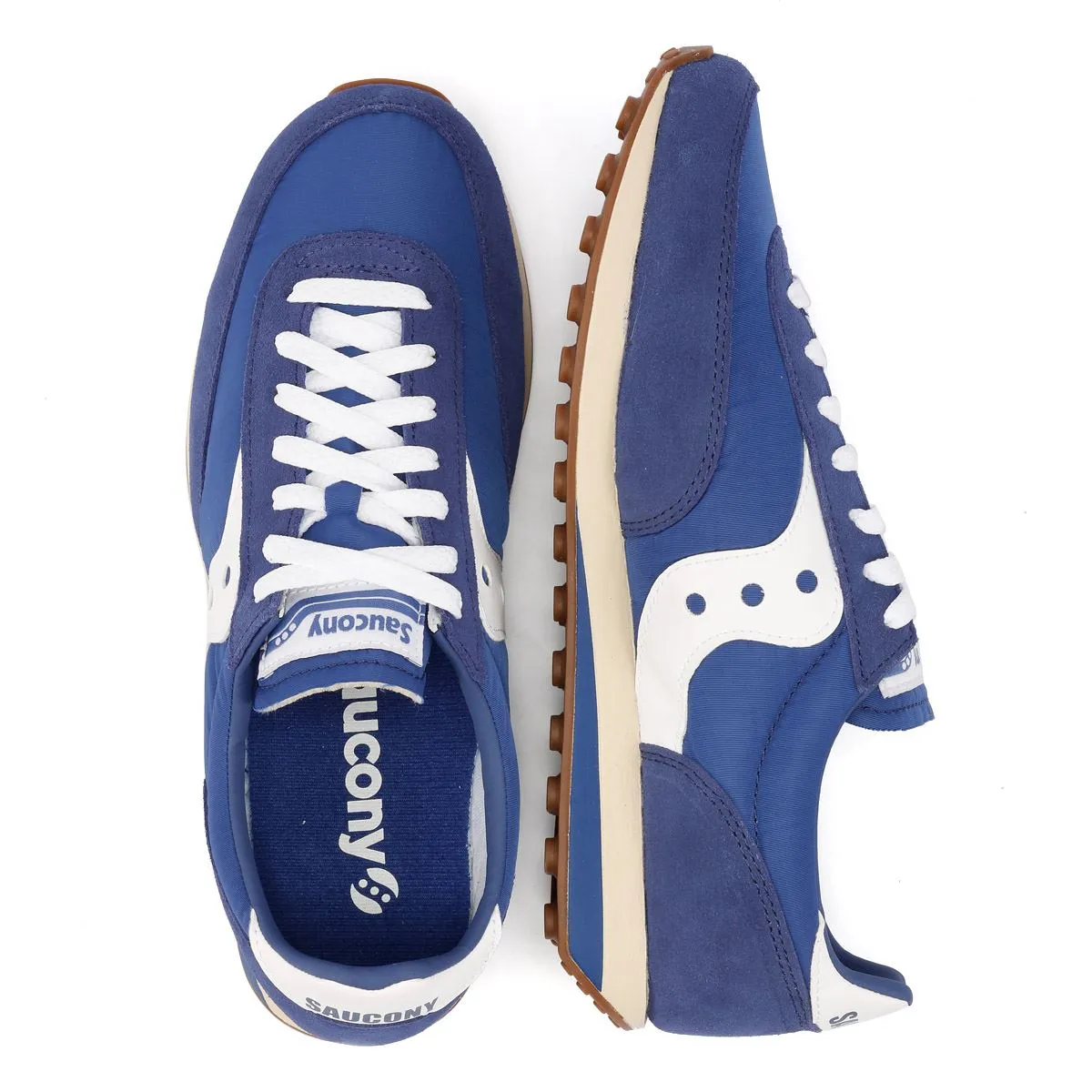 Saucony Trainer 80 Blue/White Trainers