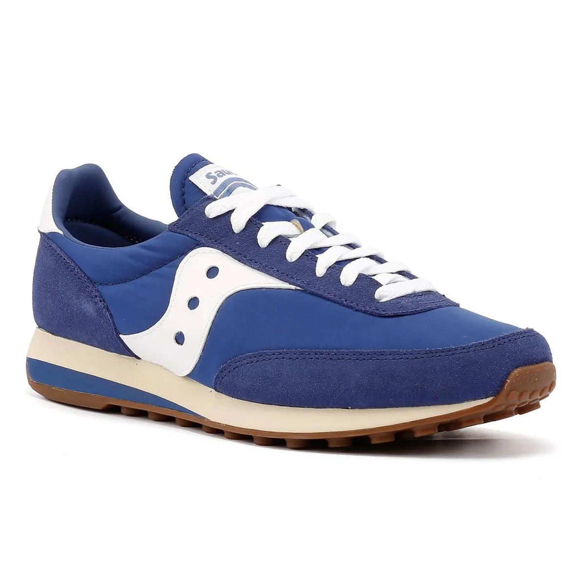 Saucony Trainer 80 Blue/White Trainers