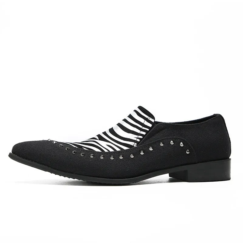 Senlu cowhide leather shoes for men, business formal wear, foreign trade, Korean style pointed toe men's shoes, trendy youth shoes, lazy shoes