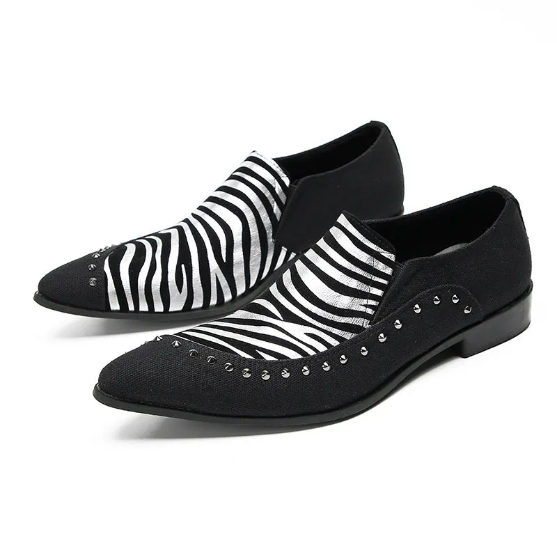 Senlu cowhide leather shoes for men, business formal wear, foreign trade, Korean style pointed toe men's shoes, trendy youth shoes, lazy shoes