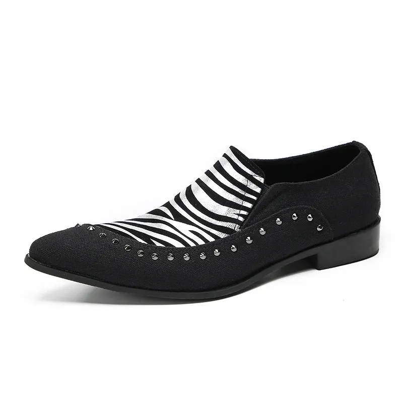Senlu cowhide leather shoes for men, business formal wear, foreign trade, Korean style pointed toe men's shoes, trendy youth shoes, lazy shoes