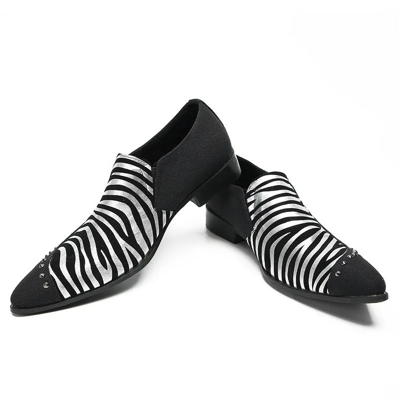 Senlu cowhide leather shoes for men, business formal wear, foreign trade, Korean style pointed toe men's shoes, trendy youth shoes, lazy shoes