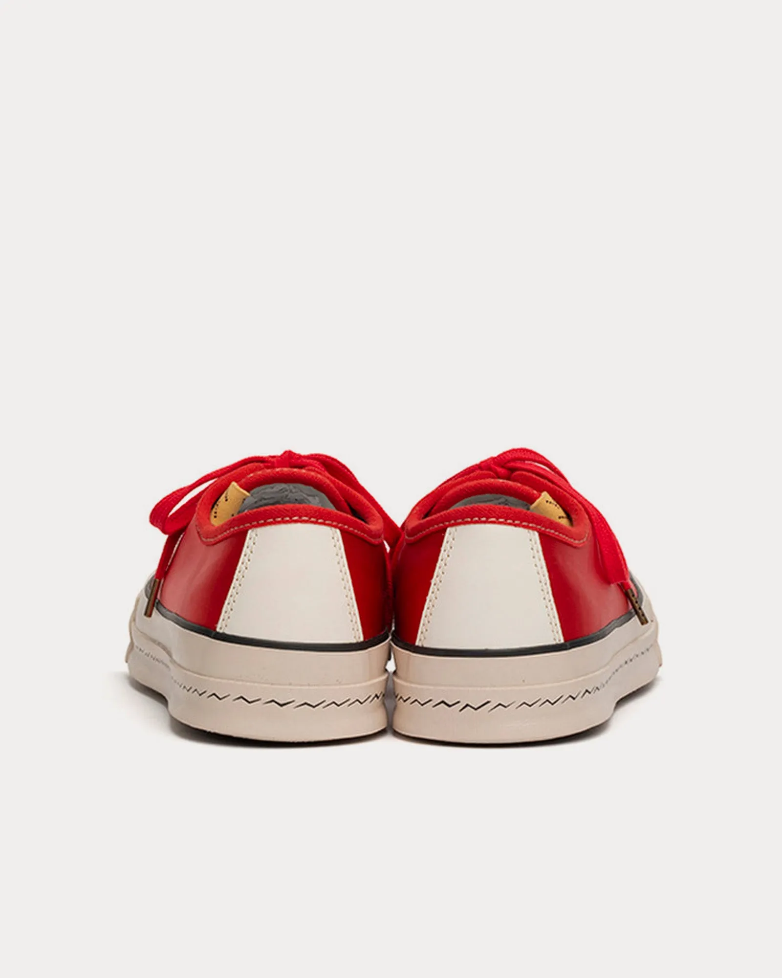 Skagway Lo Rayon Satin Red Low Top Sneakers