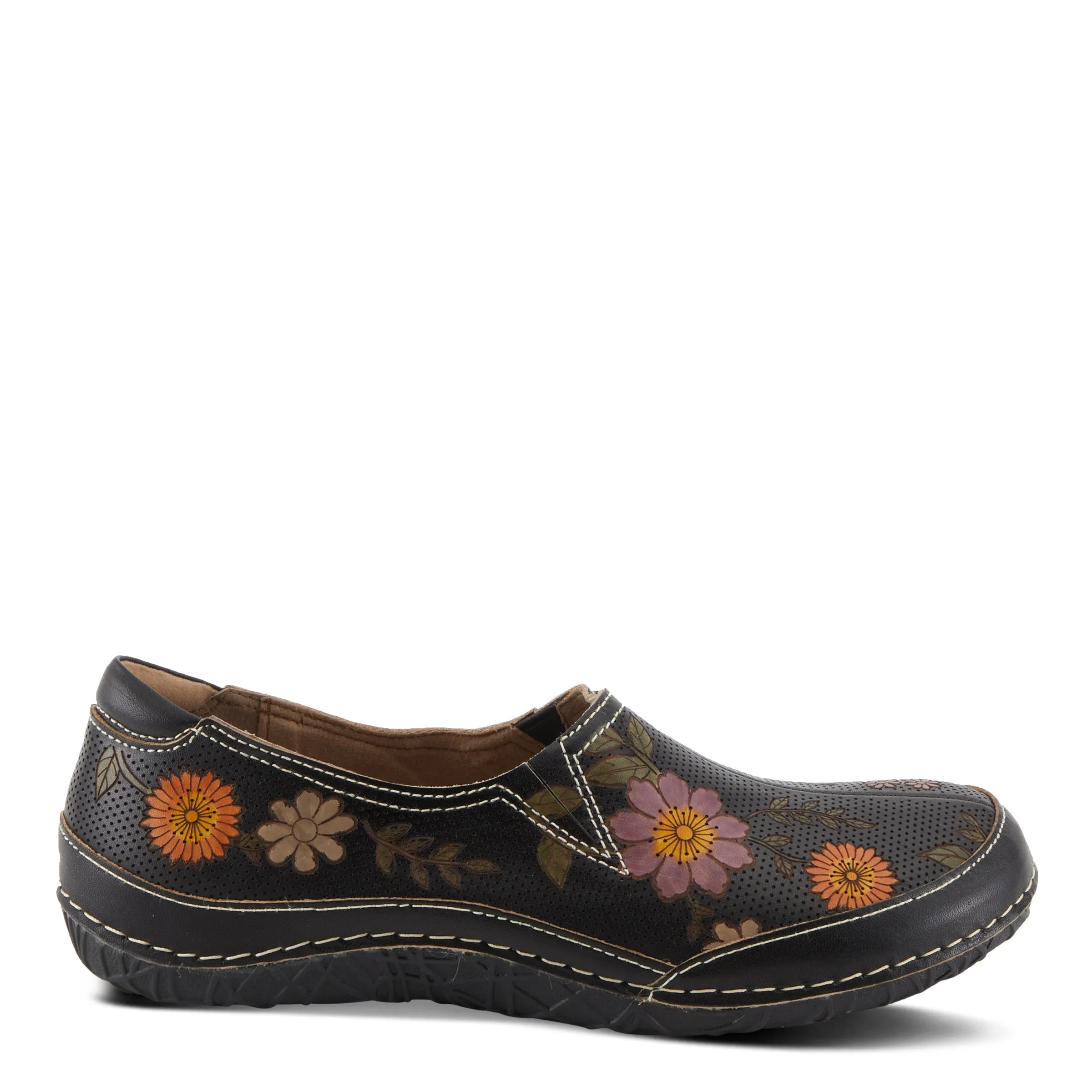 Spring Step Shoes L'Artiste Libora Delite Women's Hand Painted Floral Design Shoes