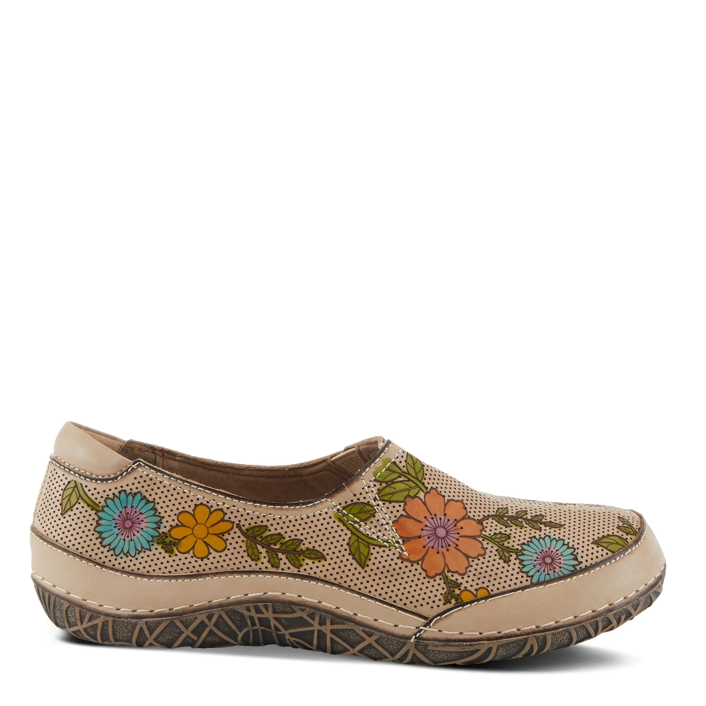 Spring Step Shoes L'Artiste Libora Delite Women's Hand Painted Floral Design Shoes