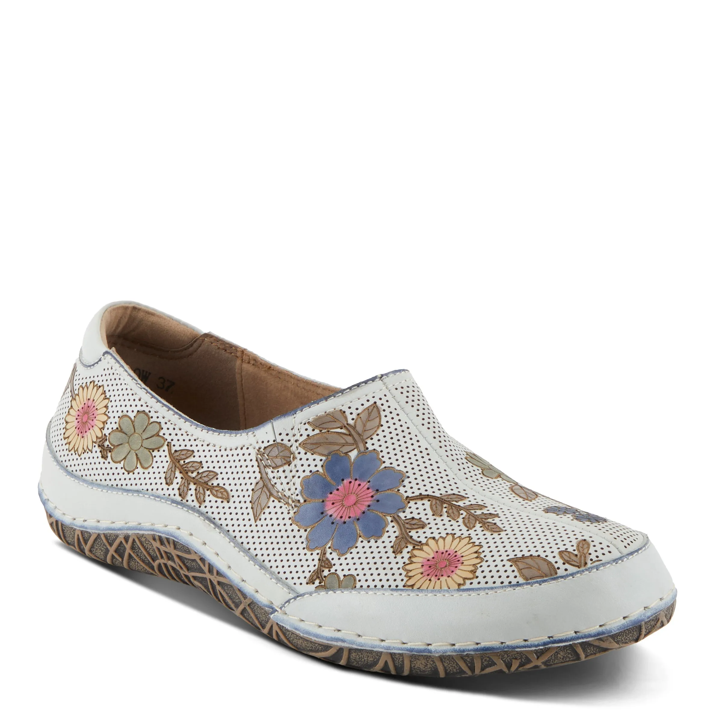 Spring Step Shoes L'Artiste Libora Delite Women's Hand Painted Floral Design Shoes