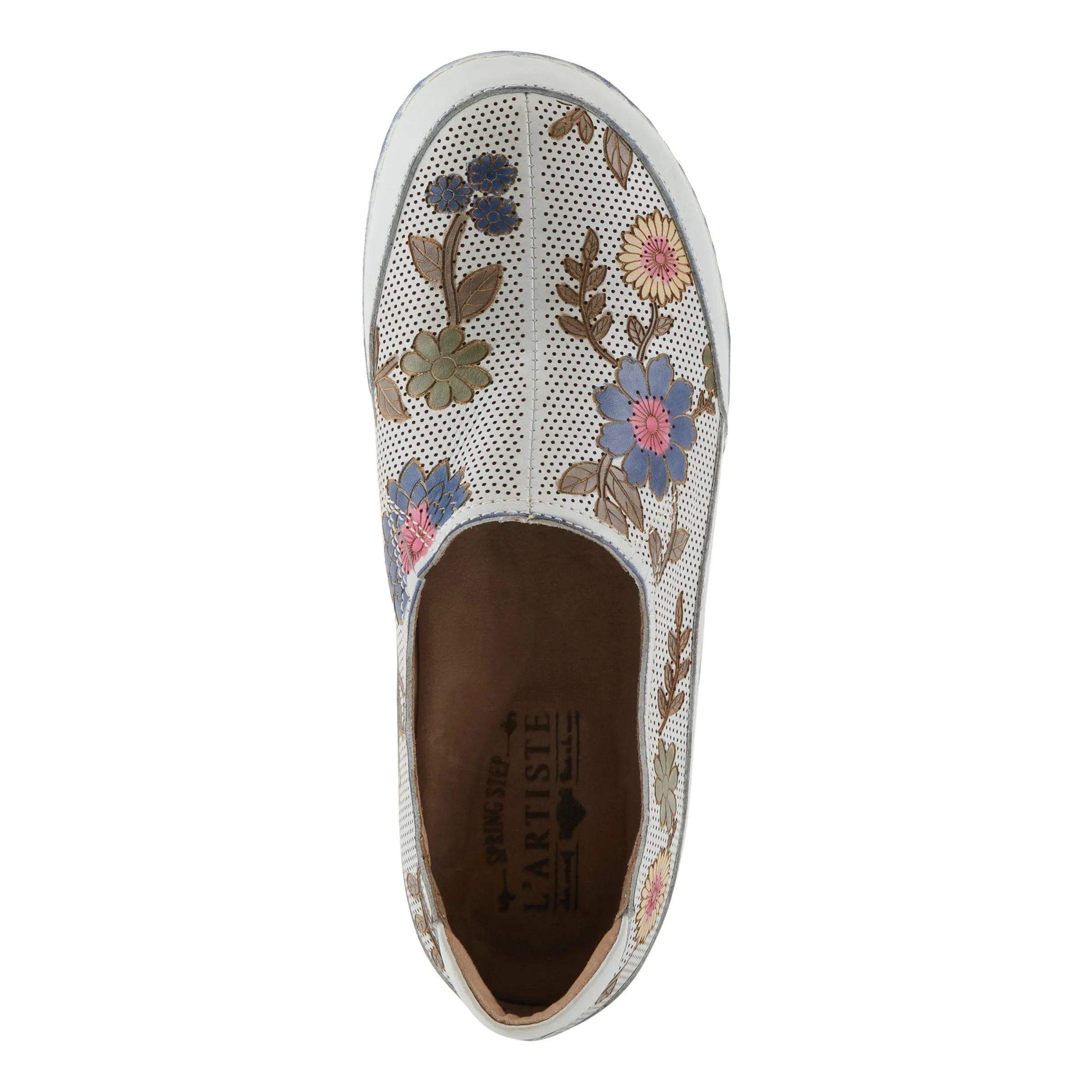 Spring Step Shoes L'Artiste Libora Delite Women's Hand Painted Floral Design Shoes