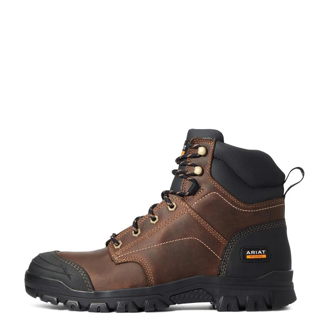 Treadfast 6 inch Soft-Toe Boot Distressed Brown