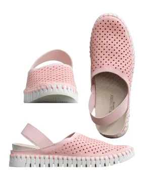 Tulip Backsling Slip-On Shoes