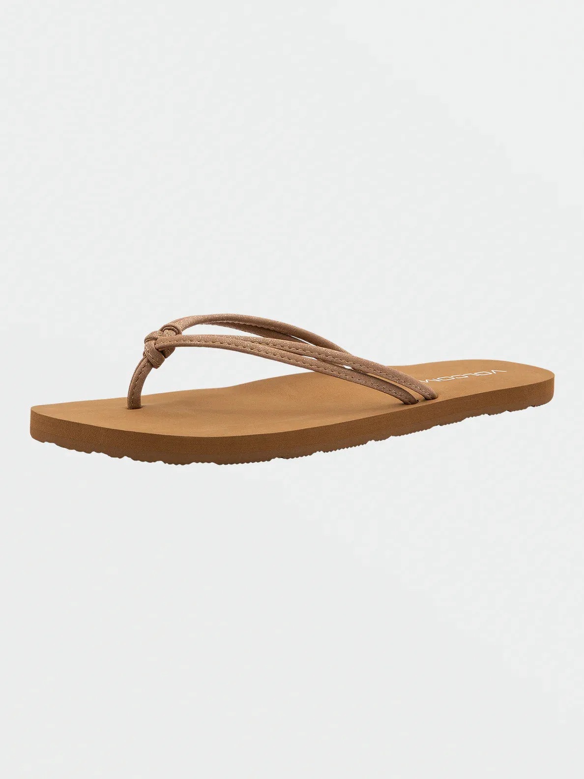 VOLCOM WOMEN'S FOREVER AND EVER II SANDALS - TAN