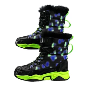 Winter Adventure Boys' Warm Velvet Waterproof Non-Slip Thickened Cotton Boots