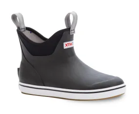 Womens Xtratuf 6 Inch Ankle Deck Boot Black