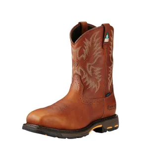WorkHog Composite-Toe CSA Waterproof Wide Square Toe Work Boot Dark Copper