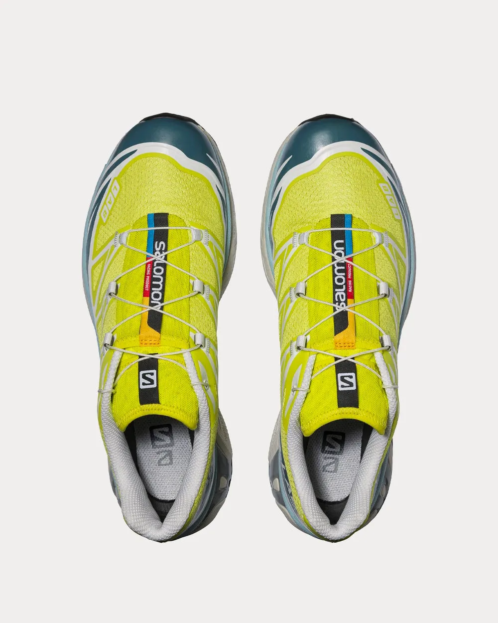 XT-6 Advanced Evening Primrose / Mallard Blue / Monument Low Top Sneakers
